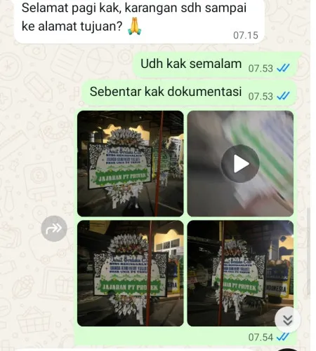 Pengiriman Papan Bunga Selamat Antapani