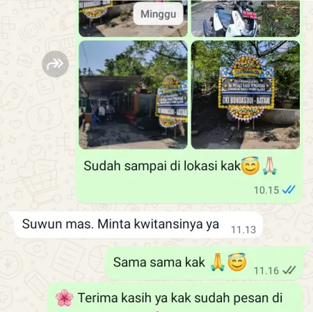 Pengiriman Papan Bunga Duka Antapani