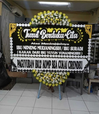 Papan Bunga di Antapani